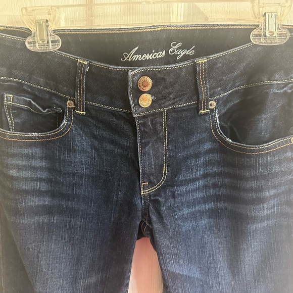 American Eagle Ankle/Cropped Jeans Artist Size 8 - Picture 3 of 7